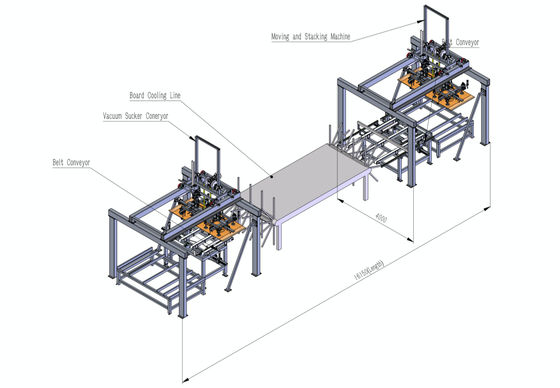 satın al Yapay tahta kısa döngü baskı makinesi Otomatik çizgi parçacık tahta sıcak baskı makinesi 15 kW online manufacture
