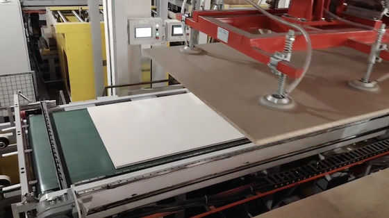 satın al Yapay tahta kısa döngü baskı makinesi otomatik hat sıcak baskı makinesi online manufacture