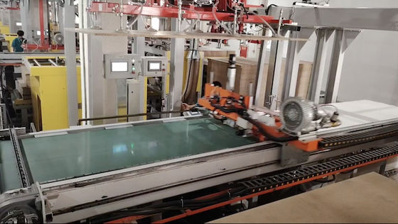 satın al Yapay tahta kısa döngü sıcak ısı baskı makinesi 4 * 8ft online manufacture