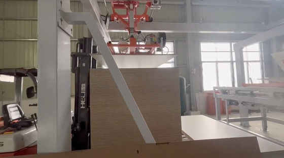 satın al Mdf Laminat Sıcak Baskı Makinesi Yapay Tahta Kısa Döngülü Baskı 4X9 online manufacture