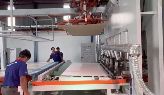 satın al 1200T Laminasyon Chipboard Kısa Dönüm Laminasyon Sıcak Baskı Kağıt Yer online manufacture