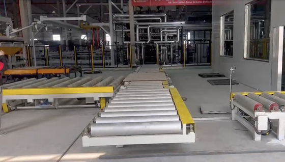 satın al 4×8 Yapay Tahta MDF Kısa Dönemli Baskı Makinesi Otomatik Hat Ahşap Tablo Üretimi online manufacture