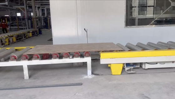 satın al Altyapı depolama için otomatik melamin kısa döngü basın hattı 2.75kw online manufacture