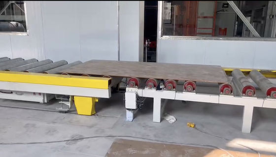 satın al 1600 ton Mdf Sıcak Baskı Kısa Döngülü Baskı hattı Zemin Alanı 17m online manufacture