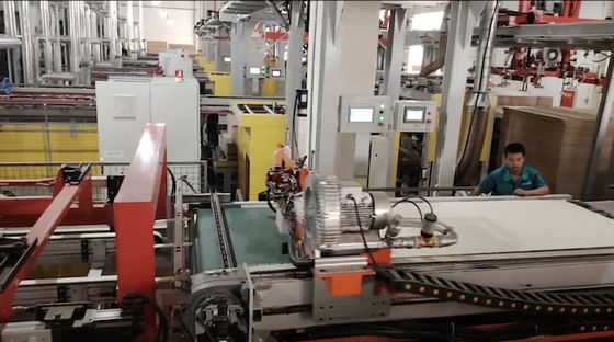 satın al 20KW kontrplak laminat baskı makinesi Parçacık kartonu için sıcak baskı makinesi online manufacture