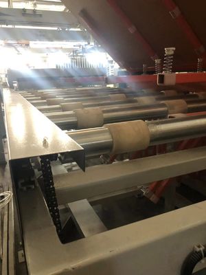 satın al Otomatik Yarım Otomatik Kısa Döngülü Baskı Üretim Lini MDF için 6.3m Genişliği online manufacture