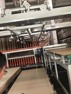 satın al Basın Melamine Plak Yapma Makinesi Kısa Dönem Laminasyon Makinesi 15KW online manufacture