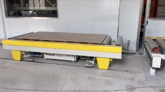 4X9 MDF Sıcak Baskı Makinesi Flash Kapılar için Kısa Dönemli Melamin Baskı Makinesi